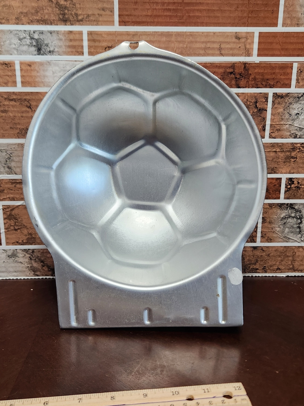 Wilton Silver Soccer Ball Cake Pan